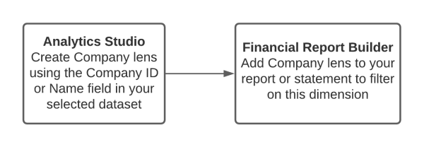 Creating Filters in Financial Report Builder.